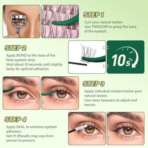 KEYYOU Lash Bond and Seal - Waterproof Eyelash Glue 10ml