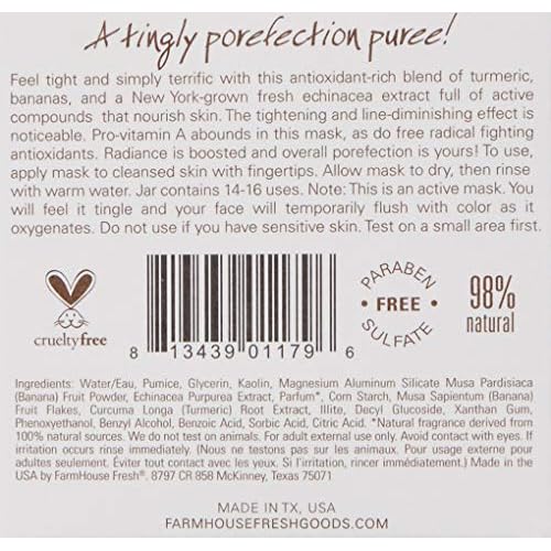 FarmHouse Fresh Farmhouse Fresh Mask 3 2 Fl Oz