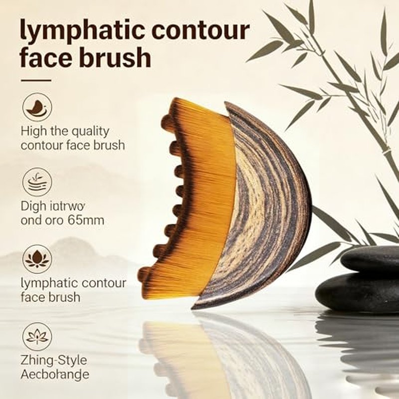Lymphatic Face Brush 2-Pack - Depuffing & Gua Sha Sculpting