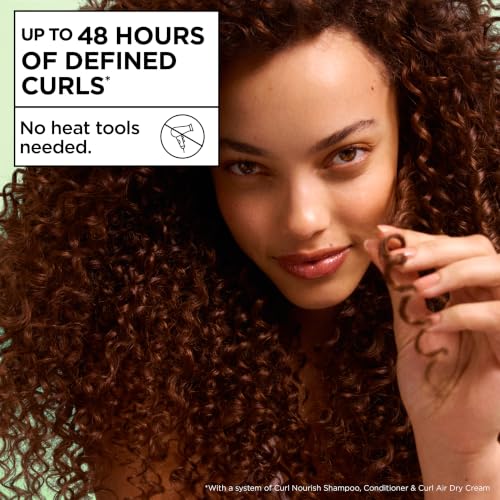 Garnier Fructis Curl Nourish Shampoo for Curly Hair, 22 Oz