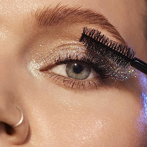 e.l.f. Big Mood Mascara, Instantly Creates Long-Lasting, Bold & Lifted, Voluminous Lashes, Infused with Jojoba Wax, Vegan & Cruelty-free, Deep Green