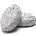 A&White Natural Pumice Stone for Feet and Hands - 2PCS Lava Pedicure Callus Remover