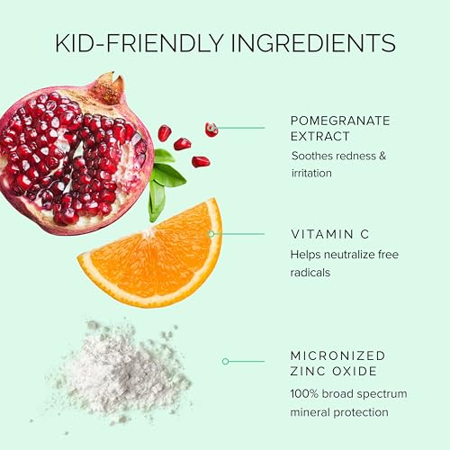 MDSolarSciences Mineral KidCr?me SPF 50 | Gentle Broad-Spectrum Kids Sunscreen | Zinc Oxide & Squalane Formula | Water-Resistant, No White Cast | Safe for Sensitive Skin | Fragrance-Free (3.4 Fl Oz)