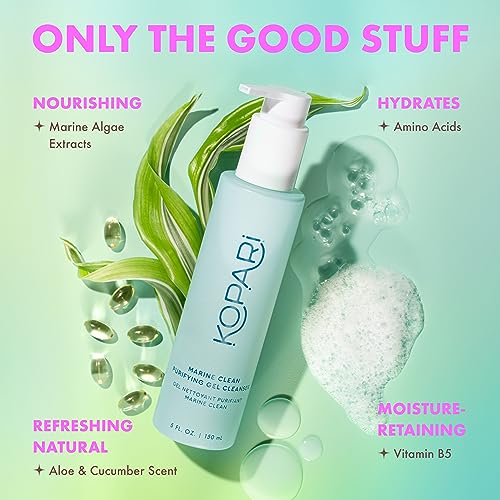 Kopari Marine Clean Purifying Gel Cleanser, 5 oz
