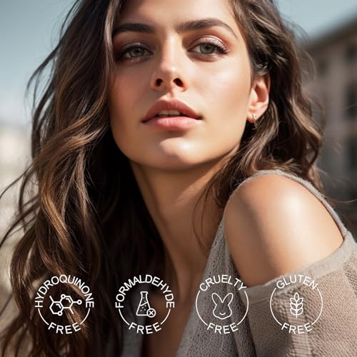 Color Nymph All-in-One Makeup Kit with Mirror - Gold Cosmetic Set
