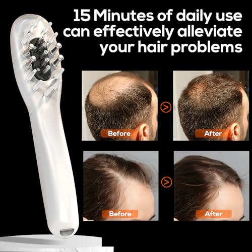 Red Light Therapy for Hair Growth, Scalp Massager Hair Growth Comb,Red Light Comb Devices