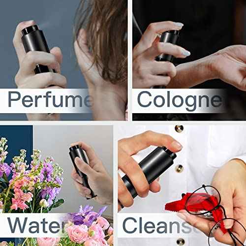 20ML Perfume Atomizer, Travel Cologne Spray Bottle, Mini Empty Sprayer Dispenser (4PCS)