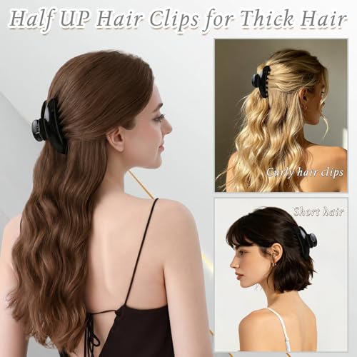 4.3 Inch Claw Clip for Thin Hair & Thick Updos | Acetate