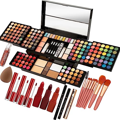 MISS ROSE M 187 Colors Professional Makeup Palette Kit