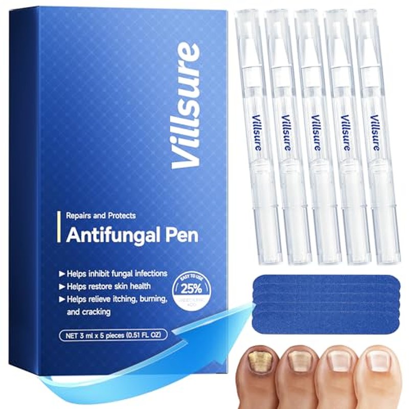 Villsure Toenail Fungus Treatment Pen - Extra Strength 25% Undecylenic Acid