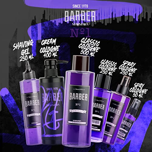 Marmara Barber Cologne No. 1 Purple 500ml Bottle