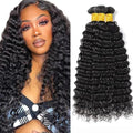 Deep Wave Human Hair Bundles - Natural Black, 16-20 Inch