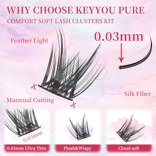 Manga Lash Clusters Kit - Spiky Eyelash Extensions