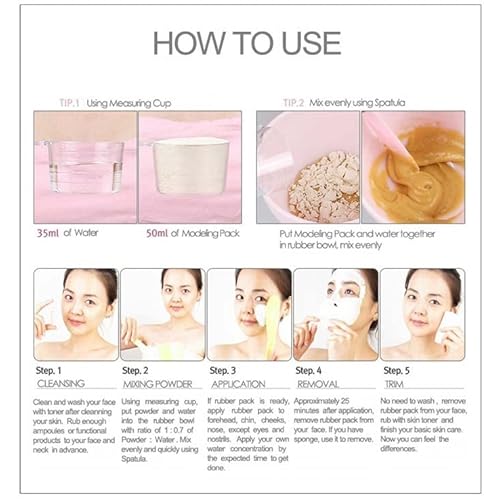 ZEESOON Anskin Vitamin C Modeling Mask Powder Pack Puring & Moisturizing (240g 8.46oz) Skin & Pore Treatment