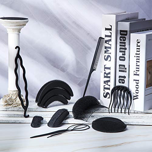 16-Piece Hair Bump Sponge & Styling Tools Set