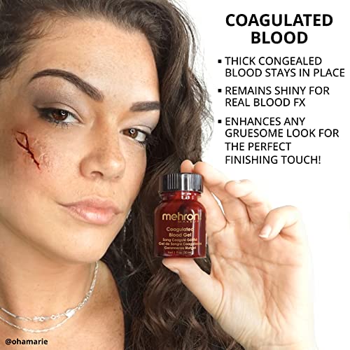 Mehron Coagulated Blood Gel | Fake Blood SFX Makeup