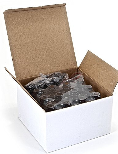 Vivaplex 2 oz Amber Glass Bottles with Droppers - 12 Pack