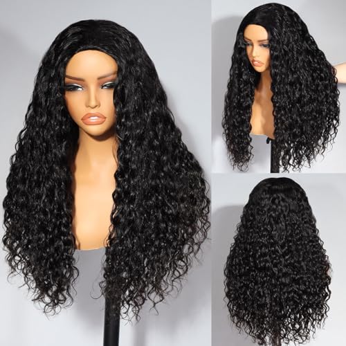 Tinashe Beach Curly Half Wig - 16-Inch Glueless Human Hair