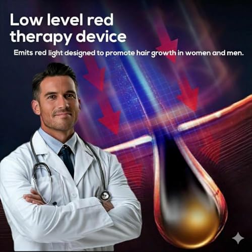 Red Light Therapy for Hair Growth, Scalp Massager Hair Growth Comb,Red Light Comb Devices