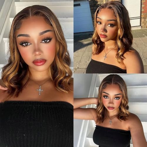Ombre Blonde Body Wave Human Hair Bundles - 1B27, 20-24 Inch