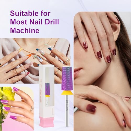 Large Tapered Barrel Nail Drill Bit for Gel & Acrylic Removal