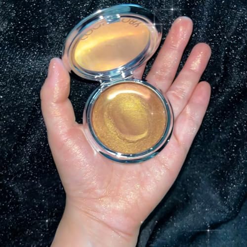 Bronze Shimmer Highlighter Palette – Face & Body Makeup