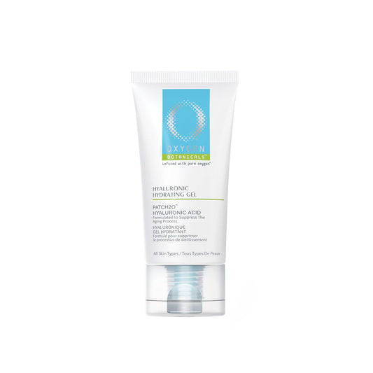 Oxygen Botanicals Hyaluronic Hydrating Gel plus PATCH2O -Moisturizing gel for all skin types, light and refreshing formula, daily protection-75ml