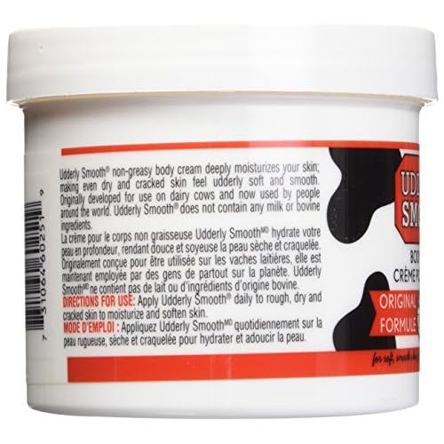 Udderly Smooth Body Cream 12 oz (Pack of 6)