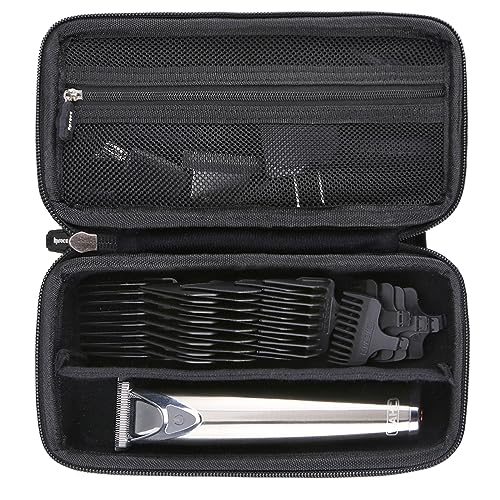 Aproca Case Compatible with Wahl 9818A USA Stainless Steel Lithium-Ion Cordless Beard Trimmer Shavers, Storage Portable Bag for Accessories (Case Only)