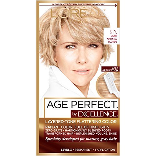 L'Oreal Paris Age Perfect Permanent Hair Color 9N Light Blonde