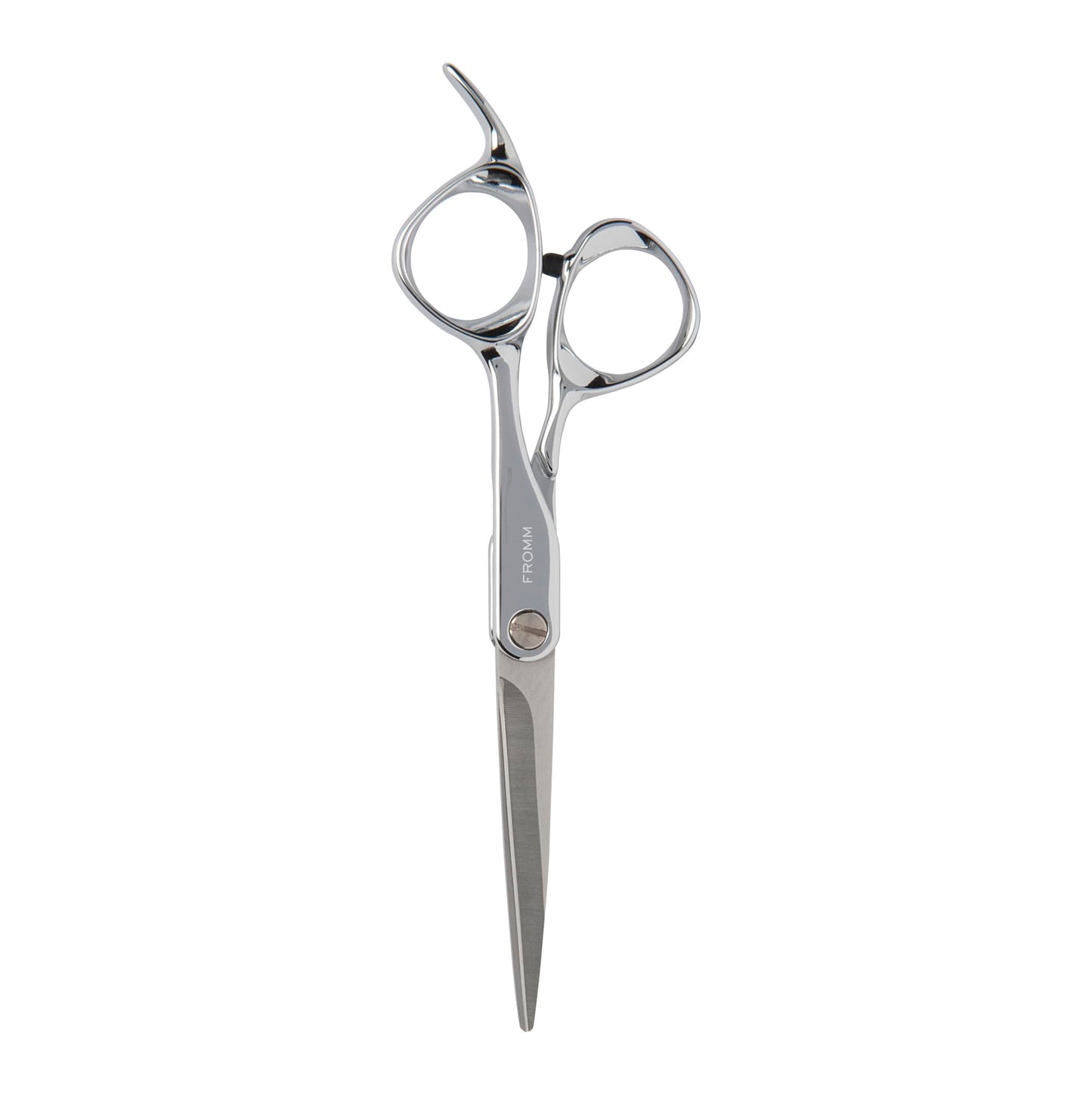 Fromm Professional Explore 5.75" Hair Cutting Shears for Wet and Dry Hair, Polished Silver Japanese Steel Scissors with Beveled Blade