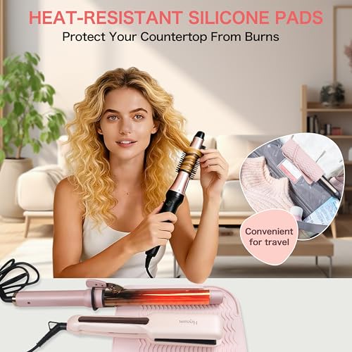 Heat Resistant Silicone Mat for Hair Tools & Flat Irons