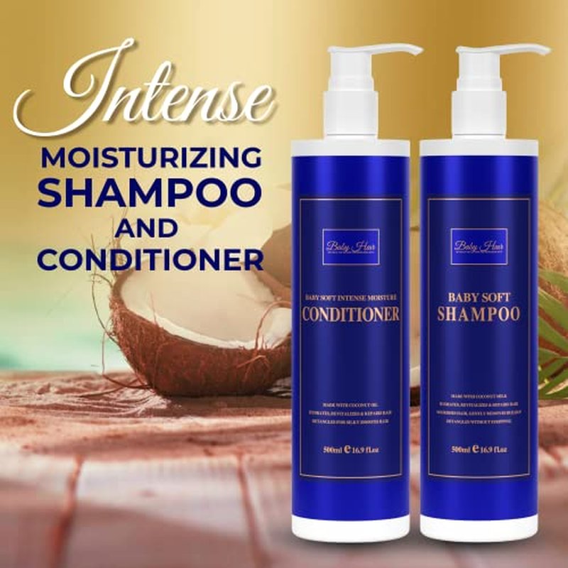 Baby Hair Coconut Tress Shampoo & Conditioner Duo 33.8oz