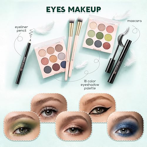 Color Nymph All-in-One Makeup Kit for Teens with Bag