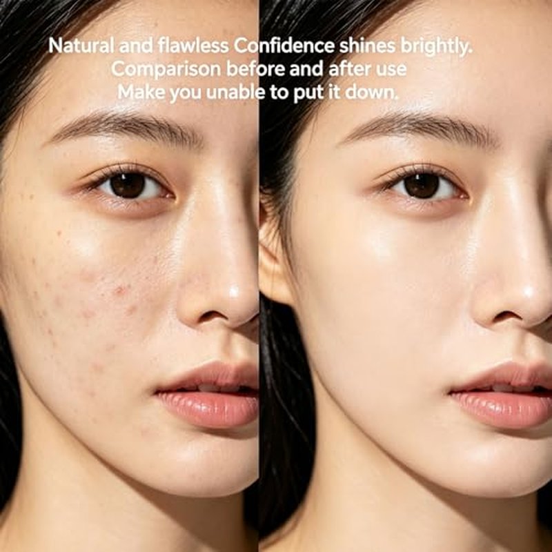 Hanae Korean Foundation Stick with Brush - Full Coverage