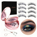 Magnetic Eyelashes with Applicator - 4 Pairs Reusable 3D Lashes