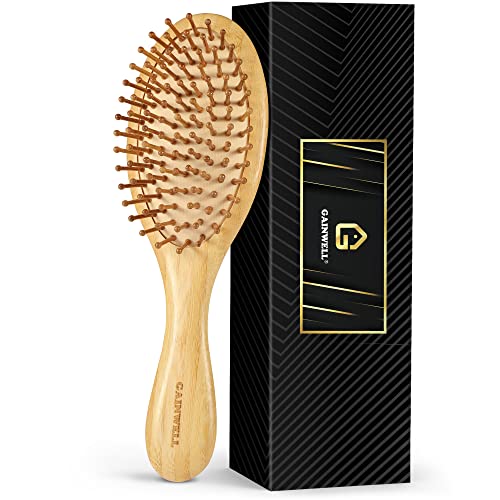 Bamboo Hair Brush with Scalp Massager - All Hair Types