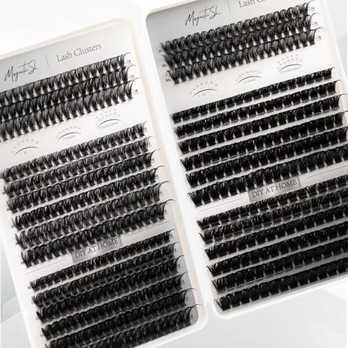 Lash Clusters Kit 564pcs DIY Extensions with Bond & Seal