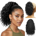 10 Inch Drawstring Ponytail Extension Curly Wavy