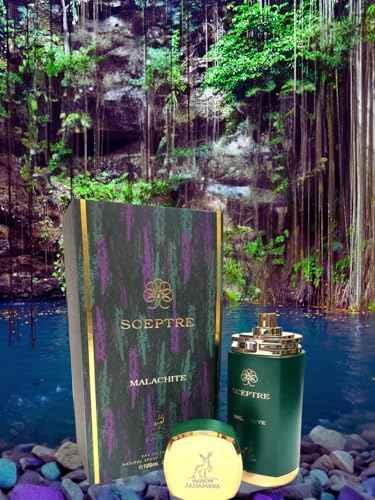 Maison Alhambra Sceptre Malachite for Unisex Eau de Parfum Spray, 3.4 Ounce / 100 ml
