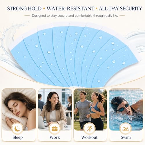 224pcs Double Sided Wig Tape | Waterproof Lace Front Adhesive