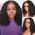 Deep Wave BOB Wig Human Hair 13x4 HD Lace Front Glueless