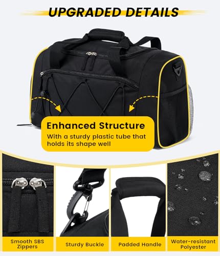 Vorspack Gym Bag 18" Duffle Bag with Shoe Compartment