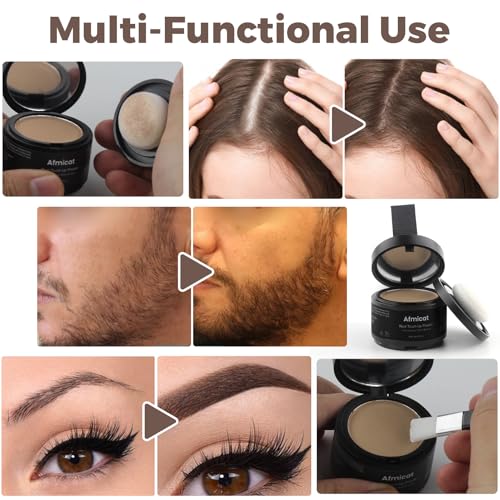 Root Touch Up Powder for Gray Hair – Light Brown