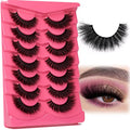 Cat Eye Mink Lashes 16mm - 7 Pairs Dramatic Volume