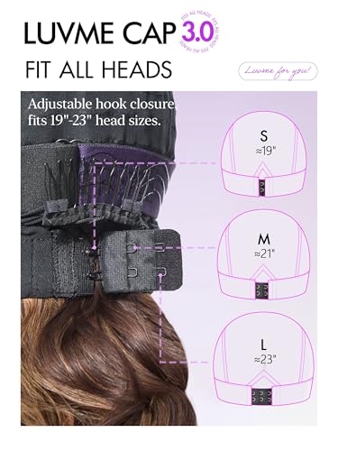 LUVME 7x6 HD Lace Wig with Bangs, 200% Density, Body Wave, Ombre Blonde, Glueless, 16 Inch