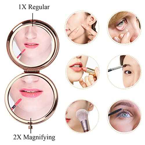 PLITI Daughter in Law Compact Mirror from Mother in Law Father in Law to My Daughter in Law Wedding Pocket Mirror (Daughter in Law CMrg)