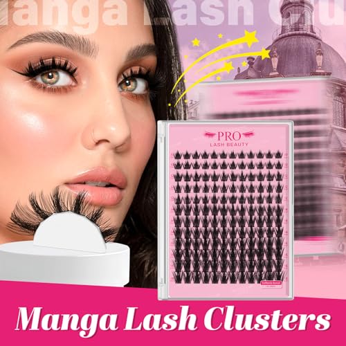 PRO LASHBEAUTY Manga Lash Clusters - Sunset 10-18mm Mix
