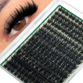 200D Volume Lash Clusters with Spikes - 12-20mm D Curl DIY Eyelash Extensions
