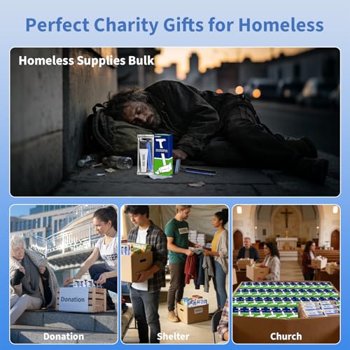 12 Pack Disposable Razors Shaving Cream Kit Bulk for Men, Twin Blade Disposable Razors and Shaving Cream (10g), Individually Wrapped Toiletries for Homeless Shelter Donation Travel Hotel